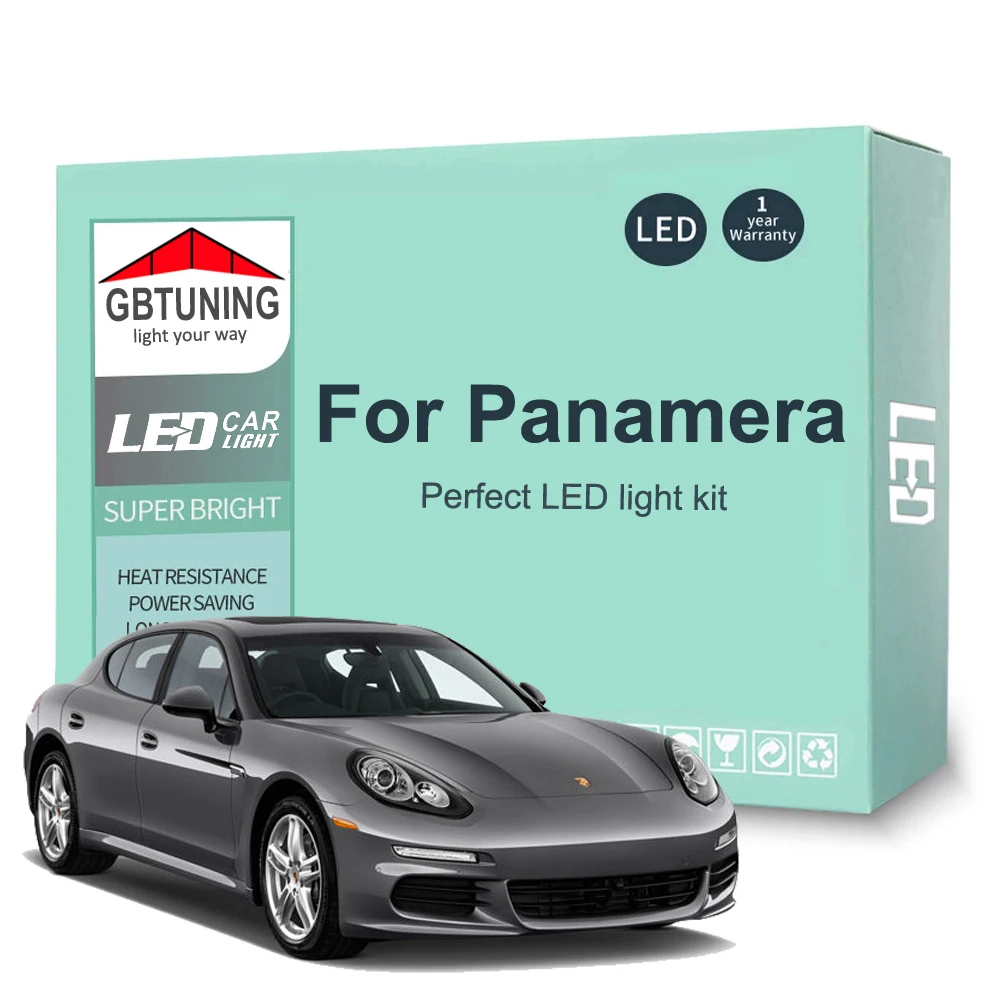 Bombillas LED interior Canbus para Porsche Panamera 970