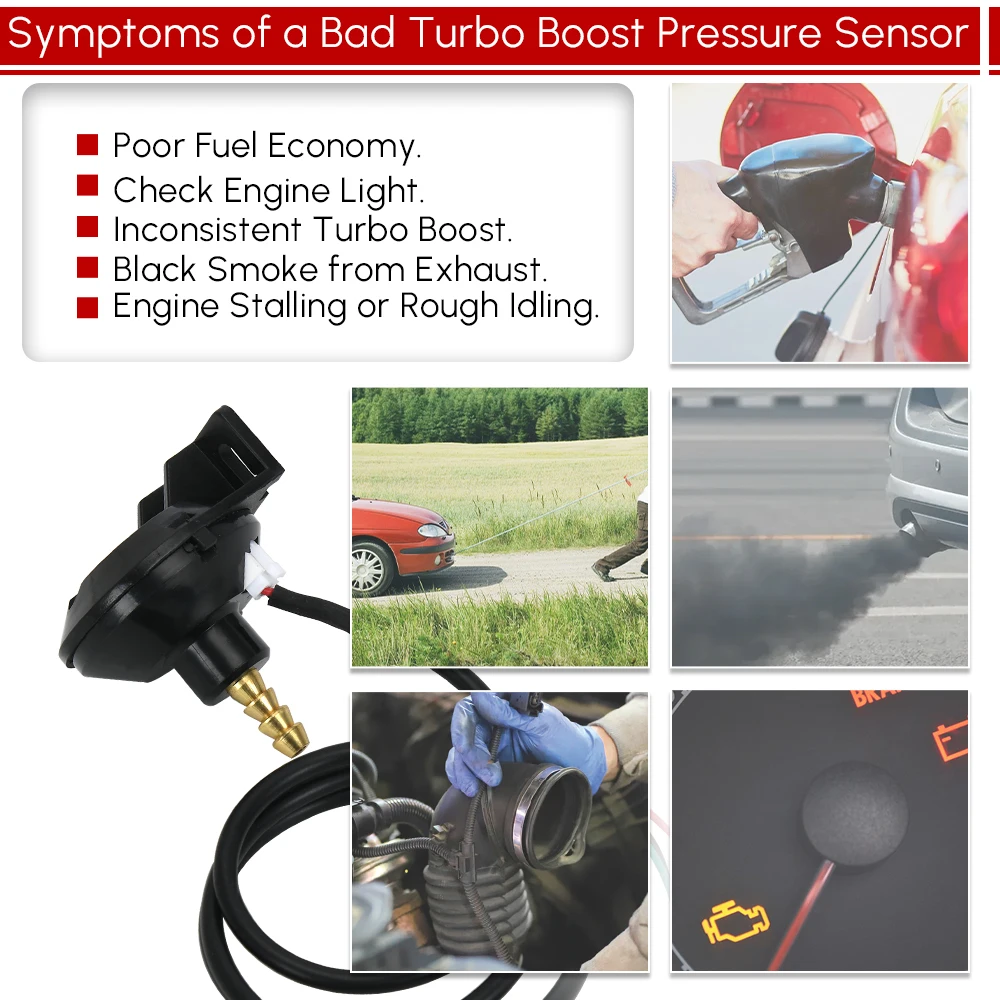 Sensor de presión de vacío para automóvil