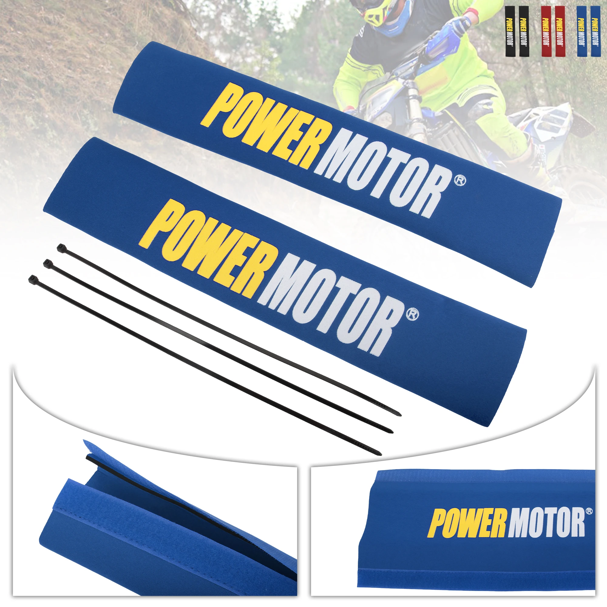 Protector ancho de horquilla para moto universal de motocross - imagen 5