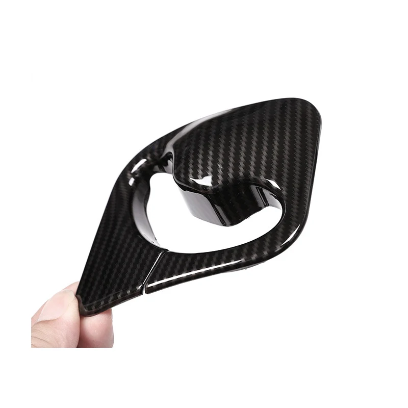 Cubierta cinturón de seguridad fibra carbono – BMW X5 X6 F15 F16 - imagen 3
