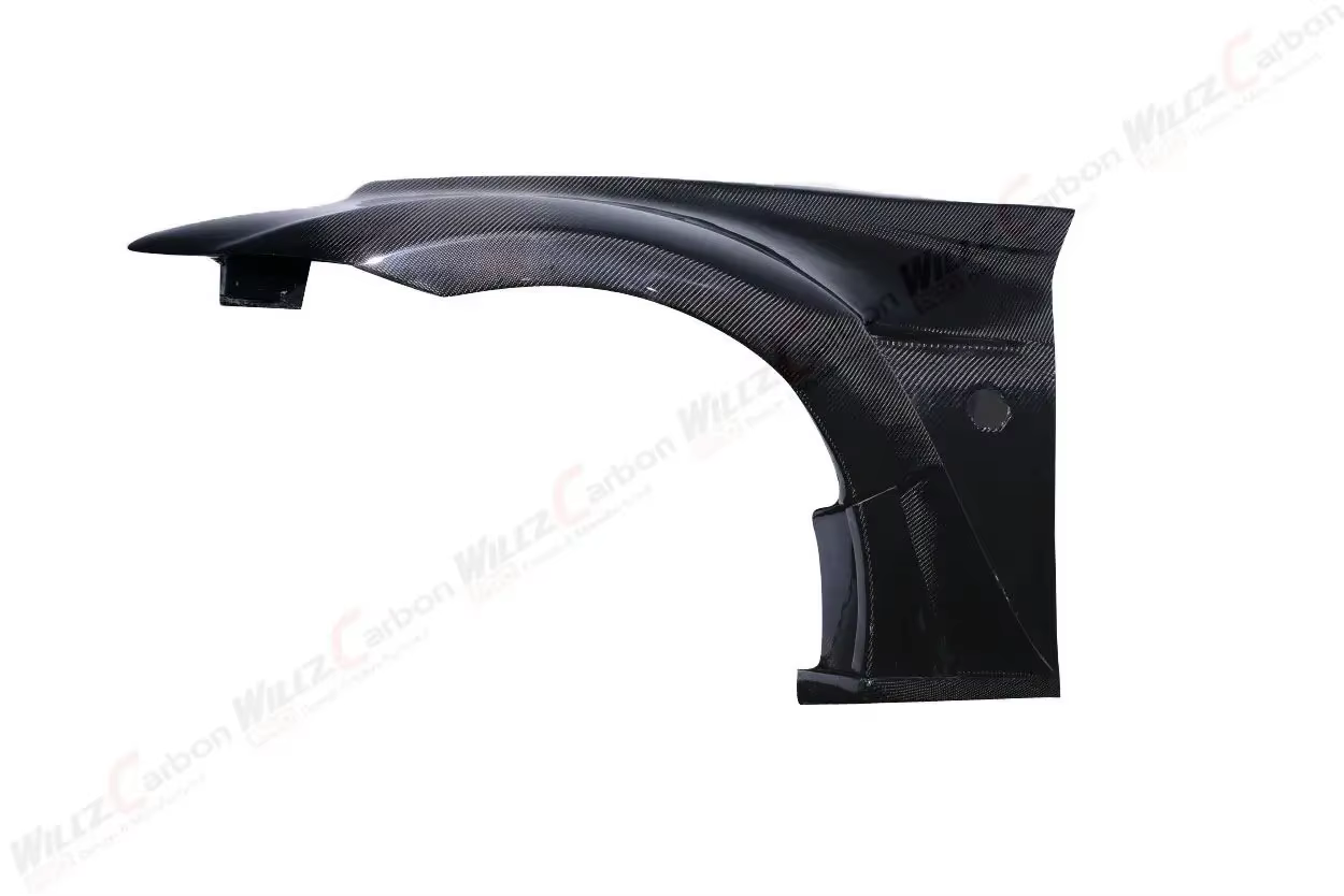 Labio delantero de fibra de carbono para Nissan 370Z Z34 - imagen 4