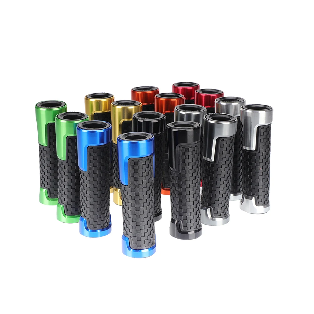 Puños universales de moto de goma y aluminio CNC, 22 mm - imagen 5