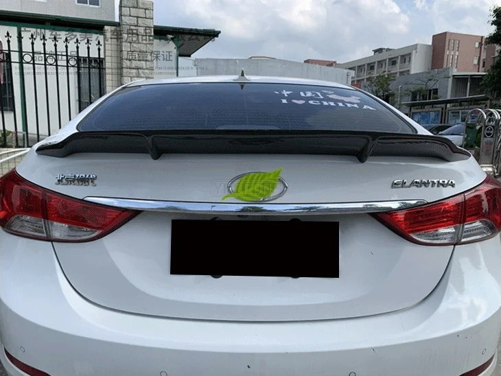 Alerón trasero fibra de carbono para Hyundai Elantra 2012-2015 - imagen 2
