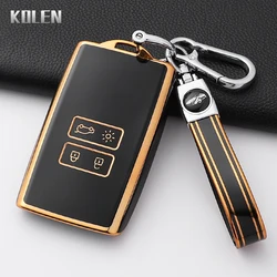 Funda protectora TPU llave coche Renault Koleos Kadjar Captur Megane