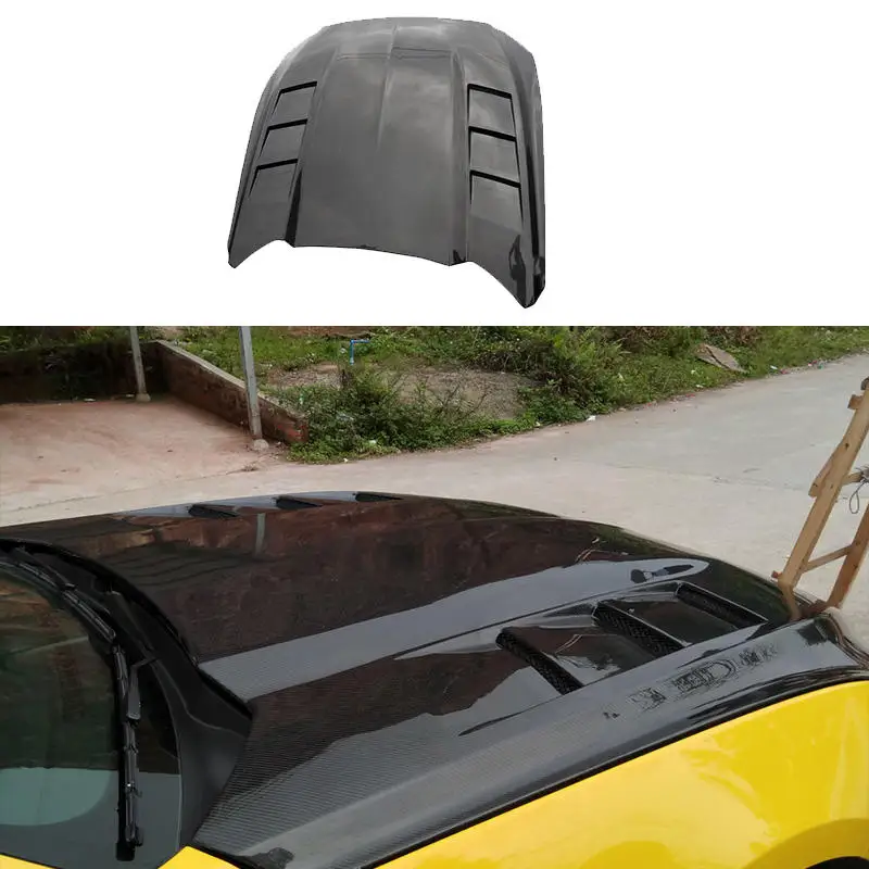 Capó ventilado en fibra de carbono para Ford Mustang 2015-2017 - imagen 5