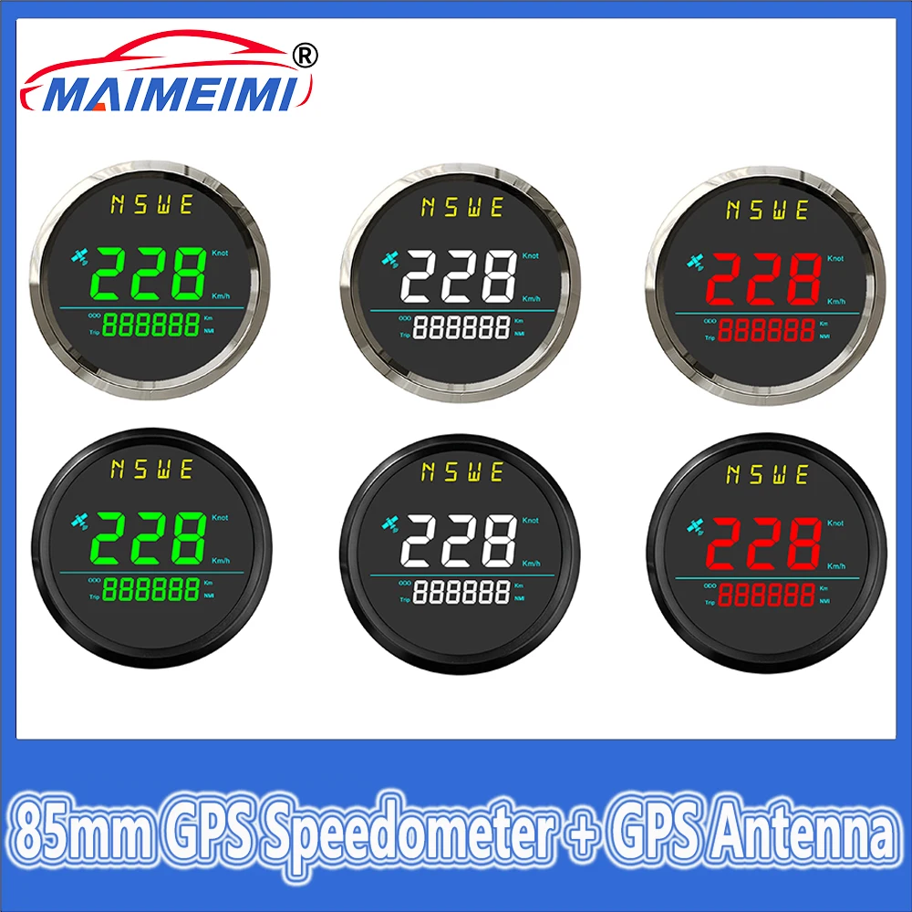 Medidor de velocímetro GPS digital