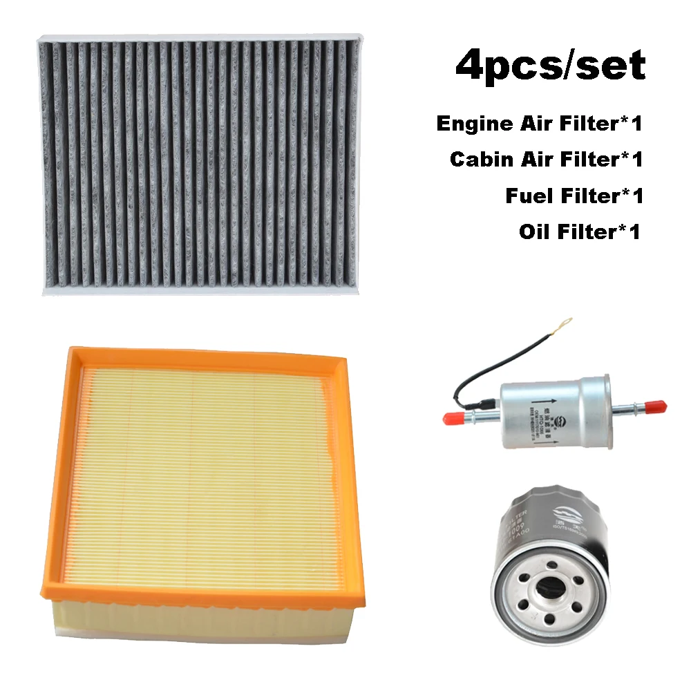 Kit filtros aire, aceite y combustible – Changan CS75 PLUS 2.0T (2022-2024)