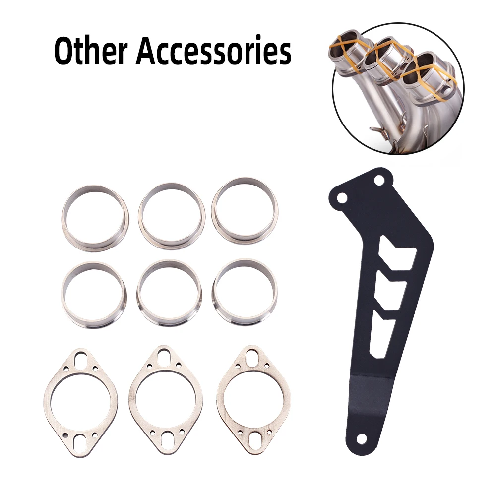 Tubo intermedio de escape Yamaha MT-09/FZ-09 2021-2023 - imagen 5