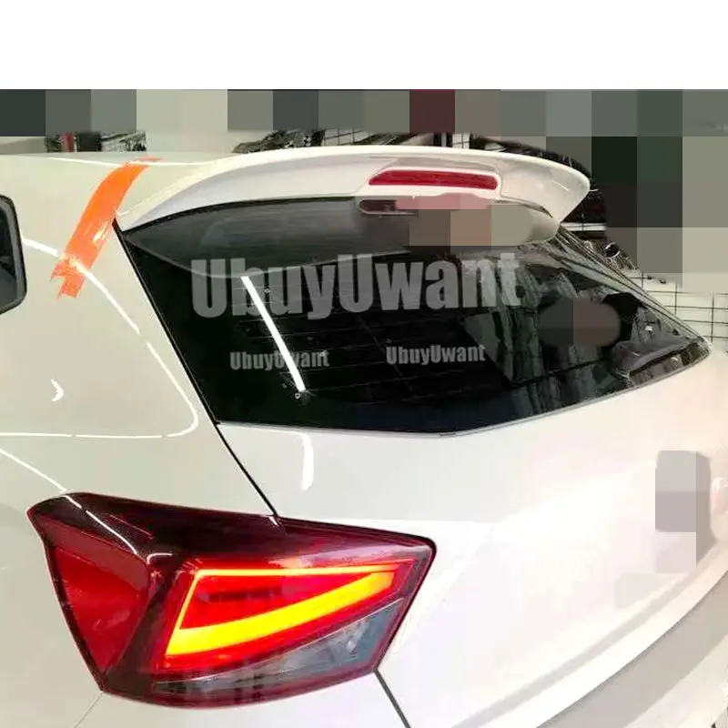 Para VW Seat IBIZA TGI/FR Hatchback 2017 2018 2019 alerón de techo trasero de plástico ABS de alta calidad decoración de ala trasera de coche - imagen 3