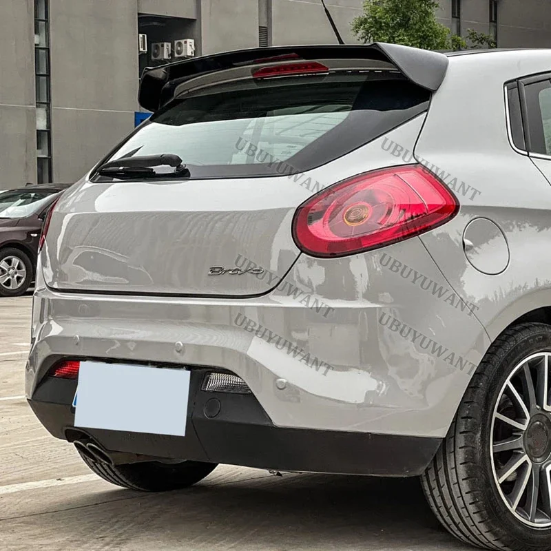 Alerón trasero alto negro brillante FIAT Bravo II 2006-2016 - imagen 4