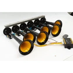 Bocina de gas electrónica tipo claxon para coche universal
