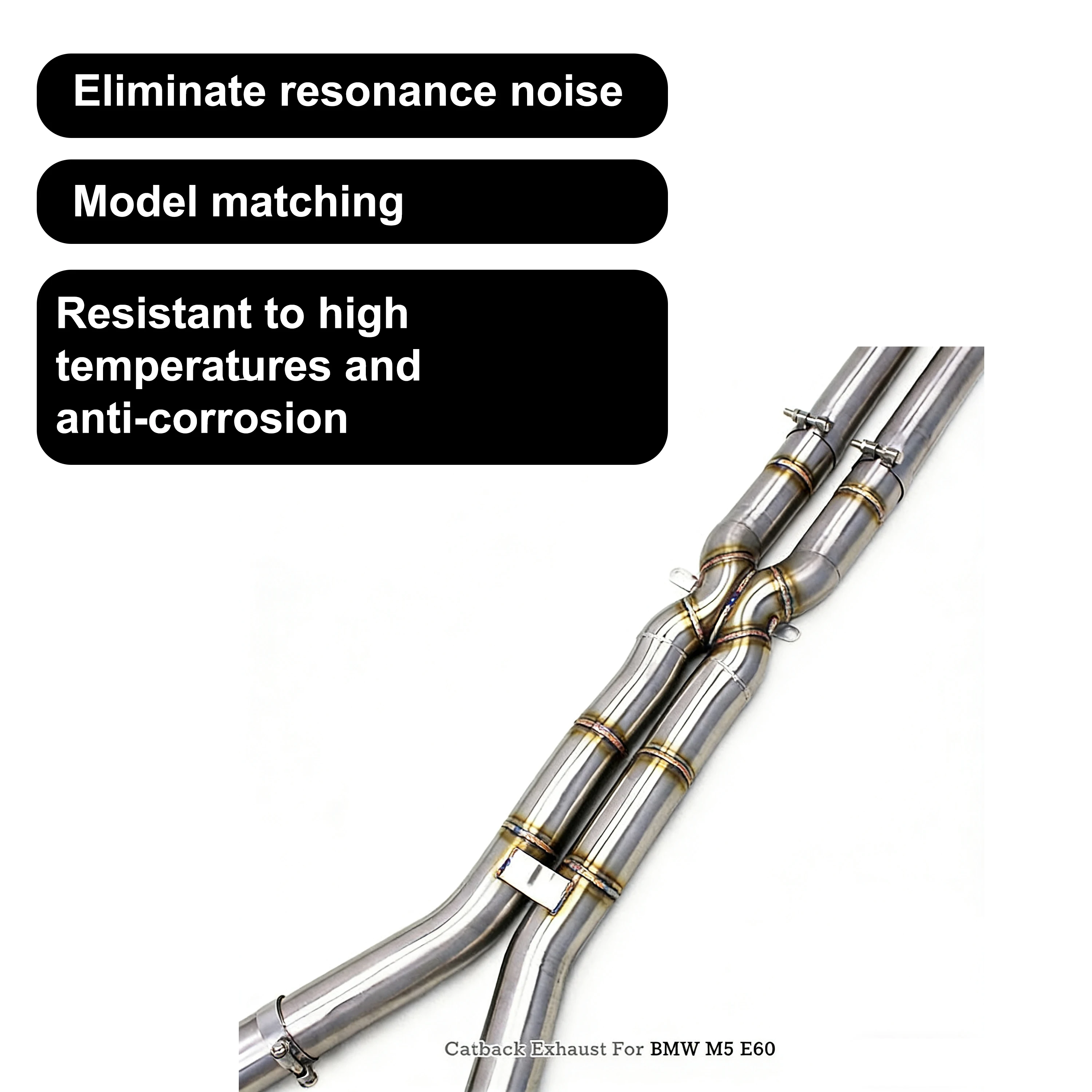 Escape catback Valvetronic ACE para BMW M5 E60 y M6 E63 V10 - imagen 5