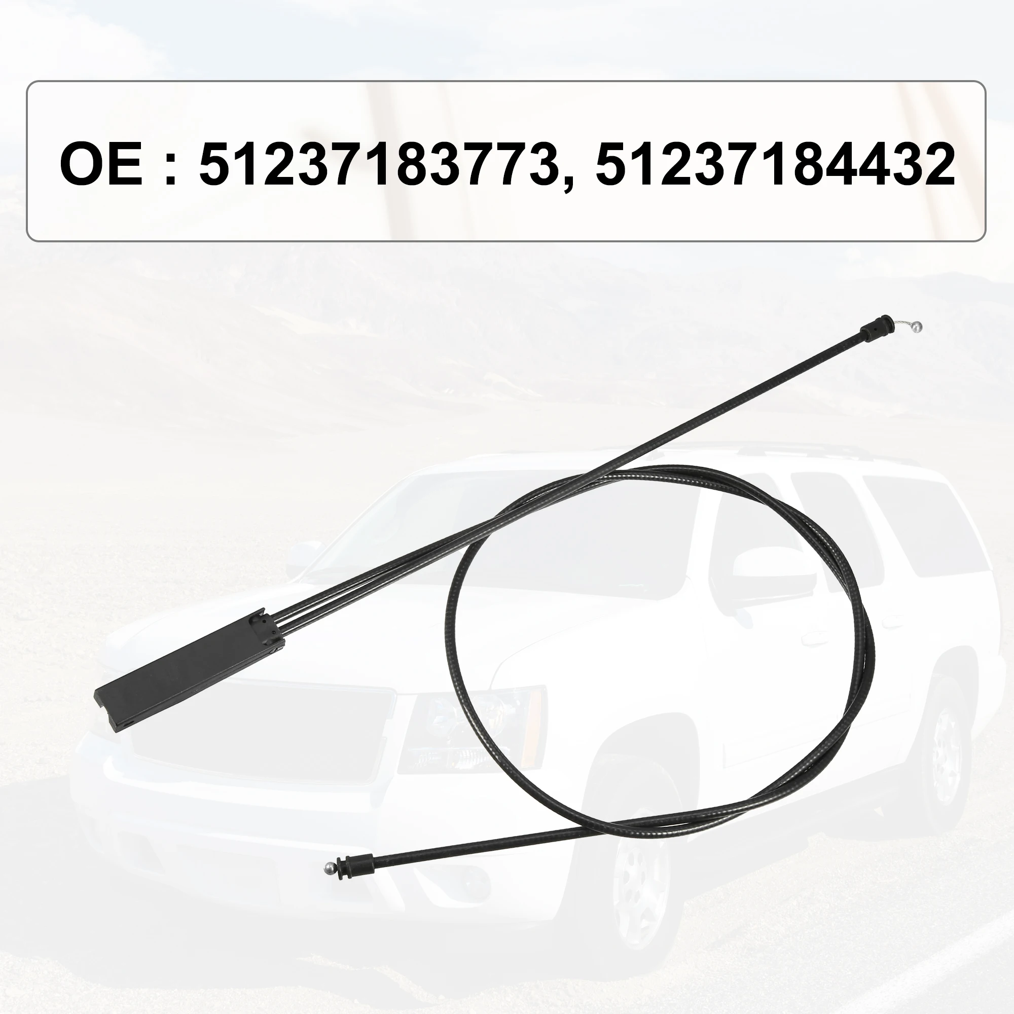UXCELL Cable de apertura del capó para BMW 328i - imagen 3