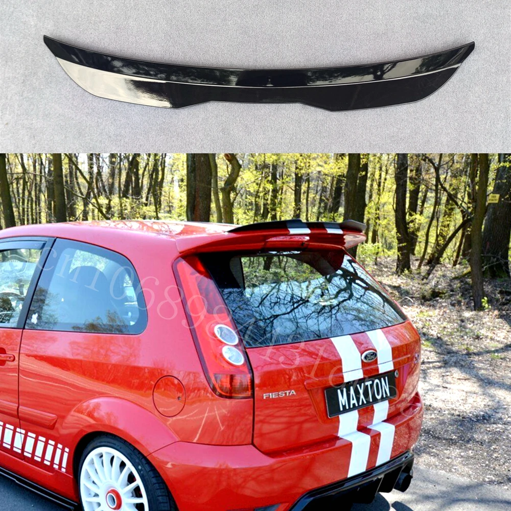 Alerón trasero ABS negro brillante Ford Fiesta MK6 ST 2004-2008