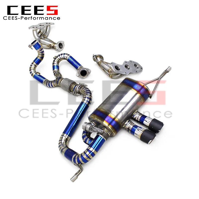 CEES Sistema de escape completo para Lotus Exige V6 3.5 T - imagen 2