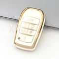 6 button white cover