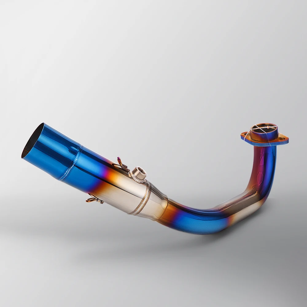 Silenciador de tubo de escape modificado para motocicleta, XMAX 300, codo SUS304, 2017-2023 - imagen 2