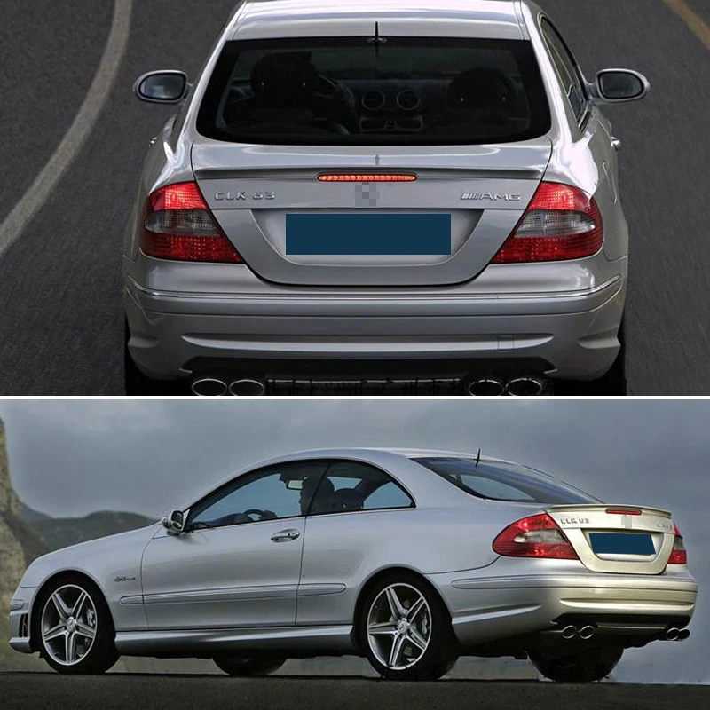 Alerón trasero de carbono Mercedes-Benz CLK W209 negro - imagen 5
