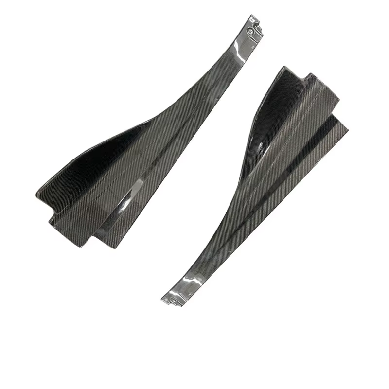 Faldones laterales V Style de fibra de carbono para McLaren 720S - imagen 4