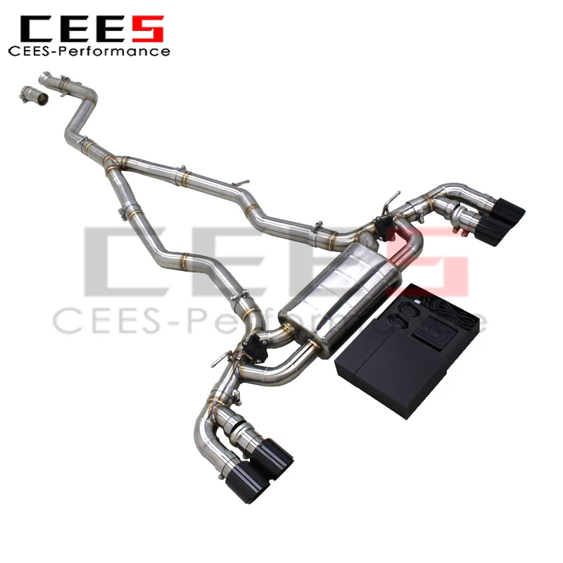 Cees-tubos Escape Catback Valvetronic – BMW Z4 G29 M40i 3.0T - imagen 2