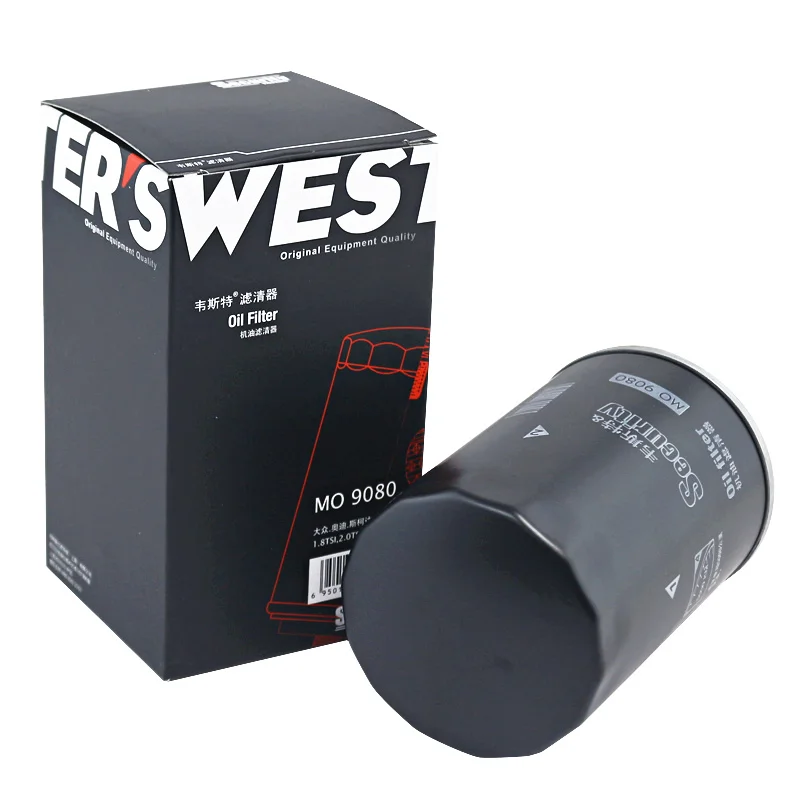 WESTGUARD-filtro de aceite MO9080 para coche, accesorio para GEELY HAVAL H6 VW Jetta Passat AUDI SKODA Octavia SEAT GREATWALL L06J115403Q = MANN W719/45 - imagen 3