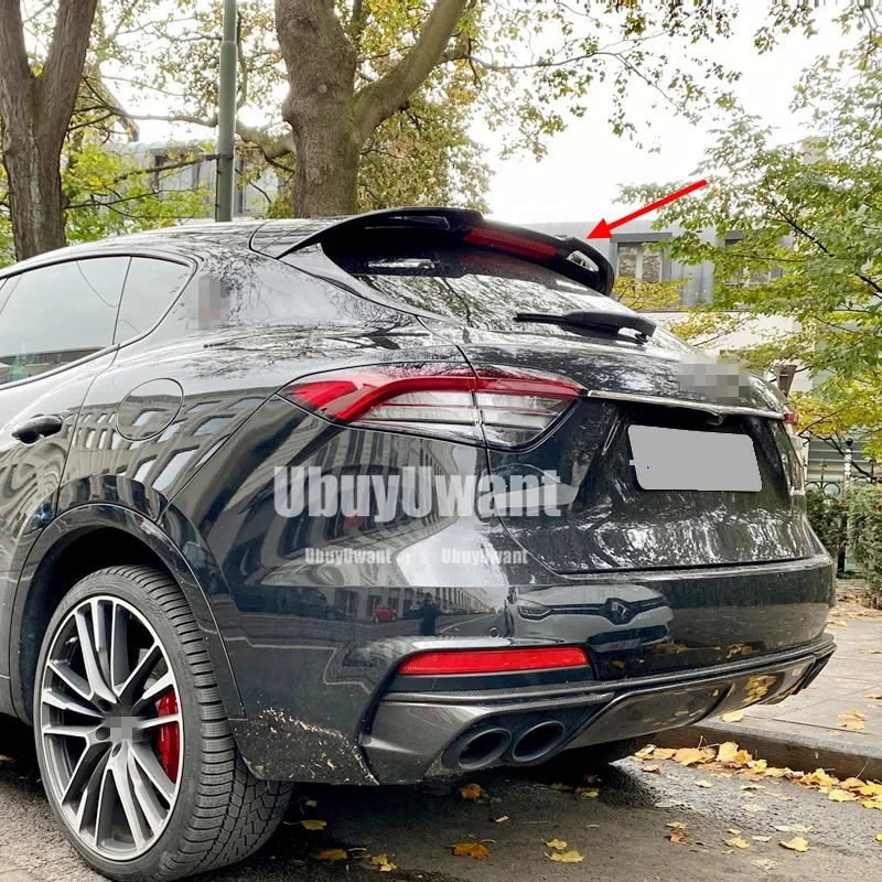 Alerón trasero fibra de carbono para Maserati Levante S - imagen 3