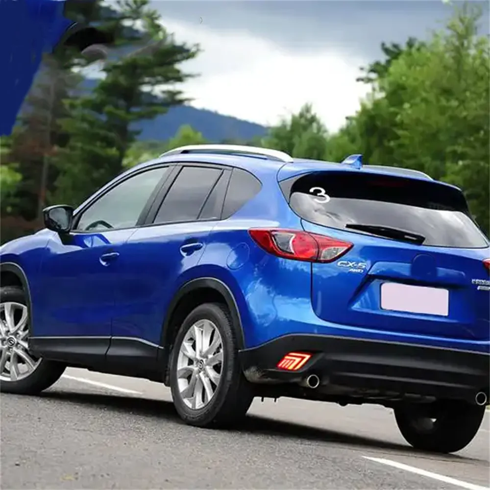 Reflector trasero para Mazda Cx-5 2012-2016 Reflector de lámpara de freno de luz de parachoques trasero Led - imagen 2