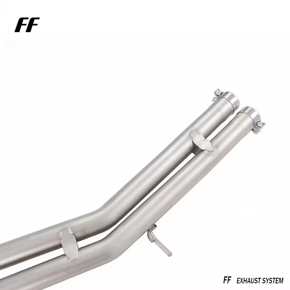 Escape Catback de acero inoxidable de alta calidad para silenciador Audi S6 S7 C8 con válvula variable - imagen 4