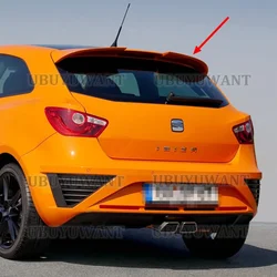 Alerón de techo ABS negro brillante para Seat Ibiza 2008-2017 Cupra 5p