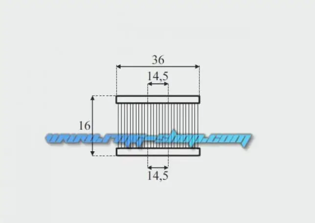 Aplicación del filtro en una electrovalva de sistema GPL