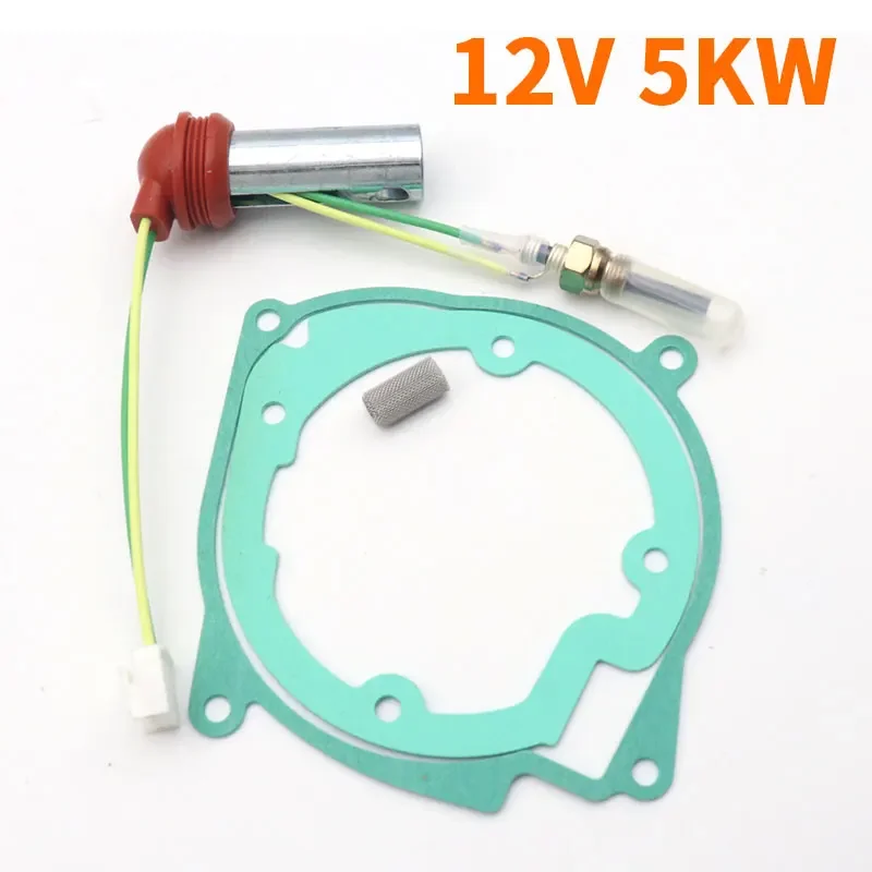 Detalle de los componentes del kit de calentador