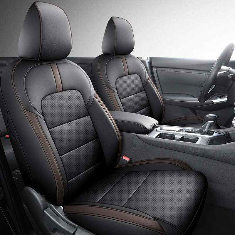 Funda de asiento para Nissan Sentra 2020-2025, cojín de cuero