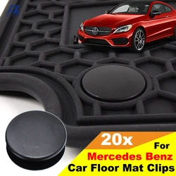 Clips de fijación alfombrilla Mercedes-Benz para kit interior