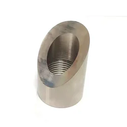 Tapón oblicuo universal de hierro para sensor de oxígeno