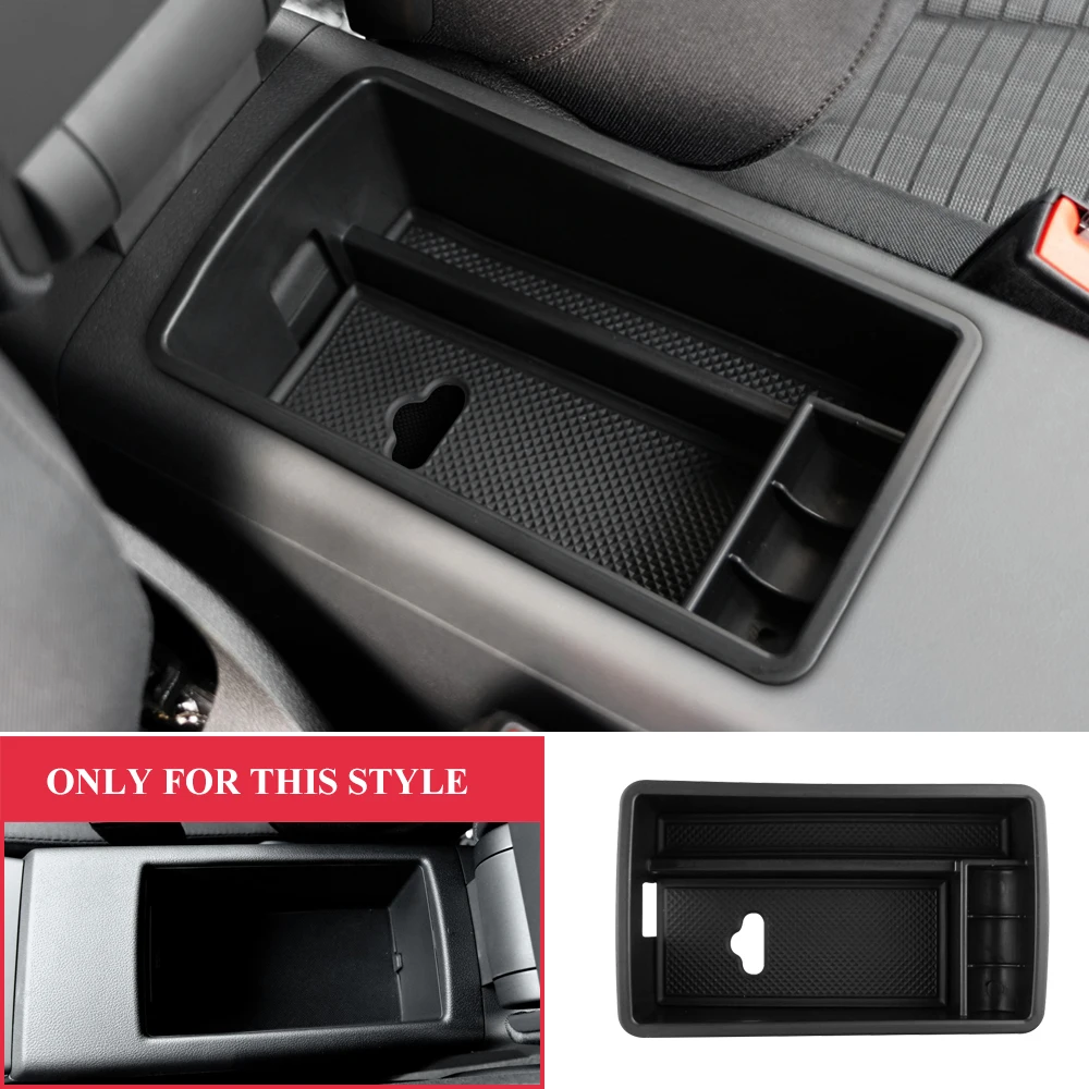 Caja almacenamiento reposabrazos Audi A3 8V – organizador consola central ABS