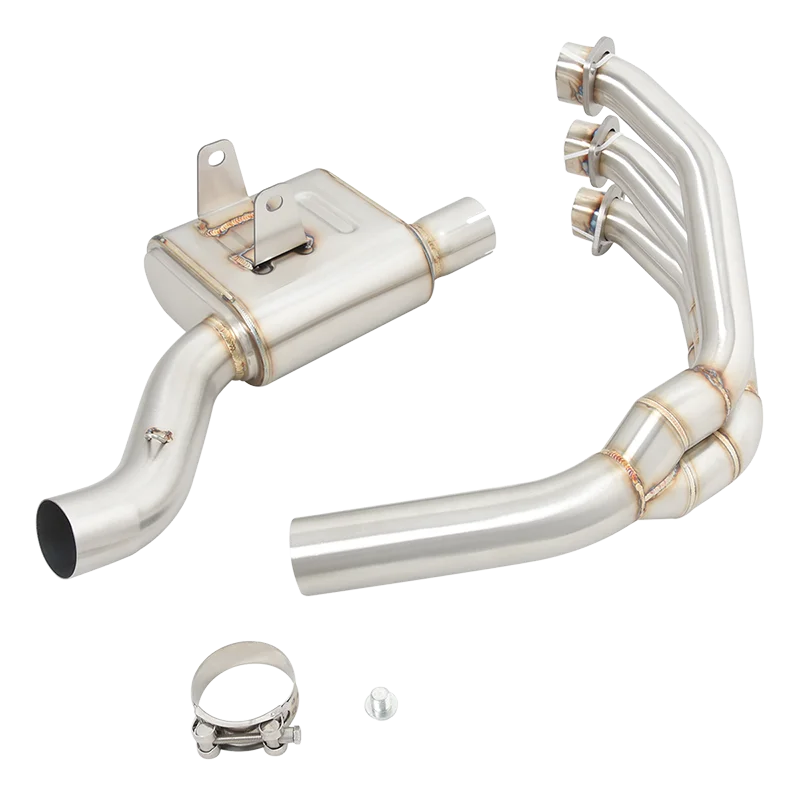 Escape completo Triumph Trident 660 con silenciador y tubo de 51 mm - imagen 2