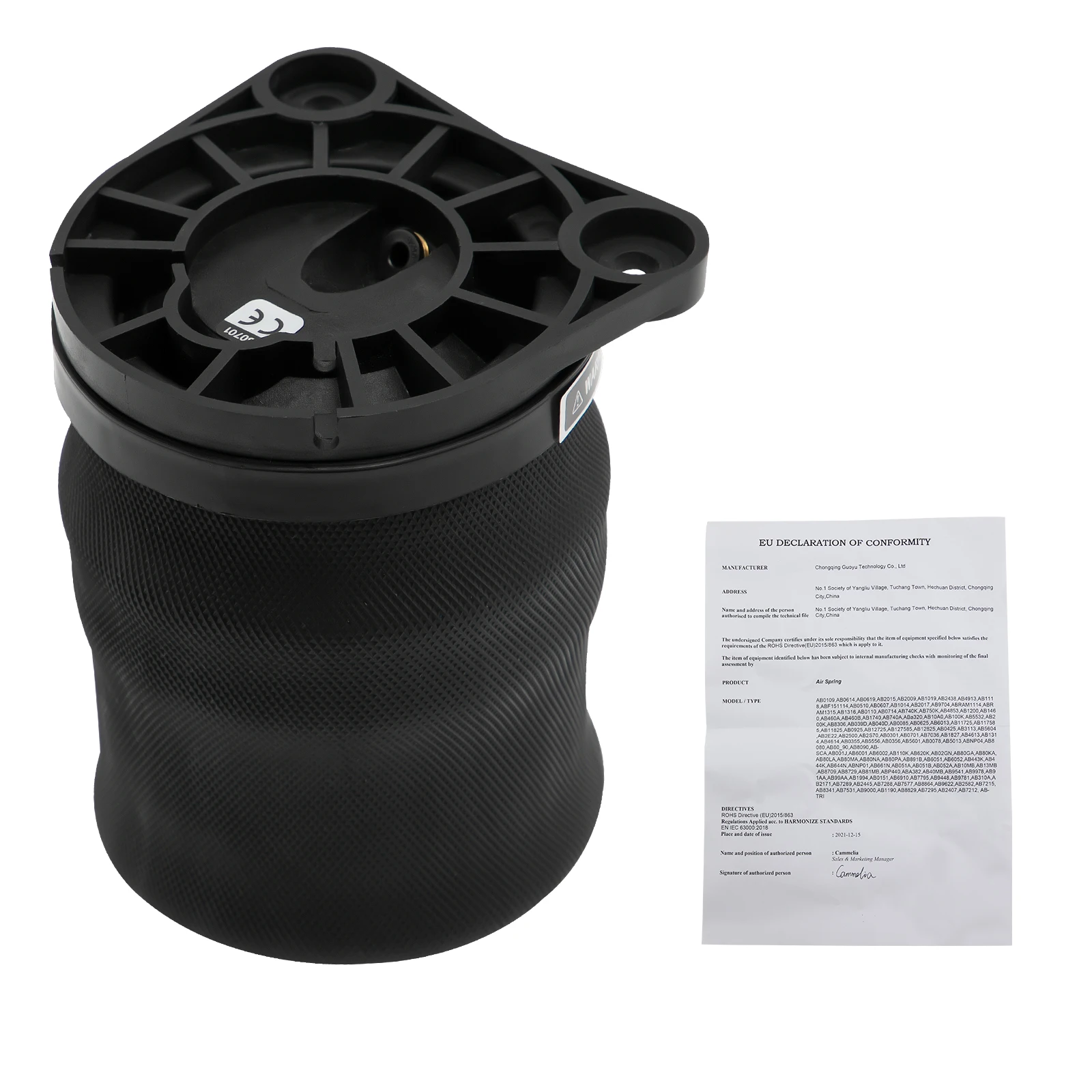 Bolsa de resorte de aire trasero – Mercedes Vito W638 Clase V - imagen 4