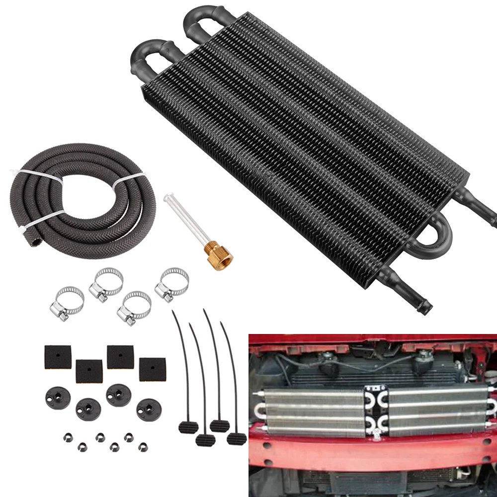 Refroidisseur d'huile OSA014 aluminium pour boîte automatique – Kit enfriador coche - imagen 3