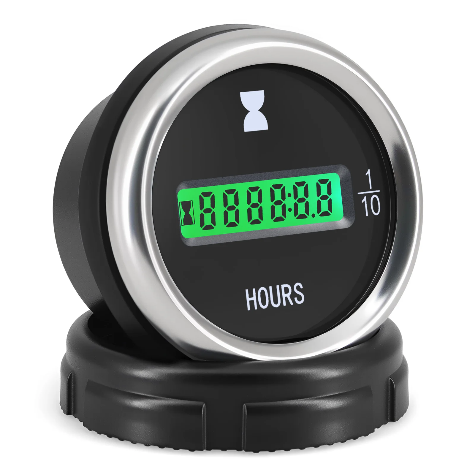 Contador de horas digital LED de 52 mm para coche y camión, 12/24 V - imagen 2