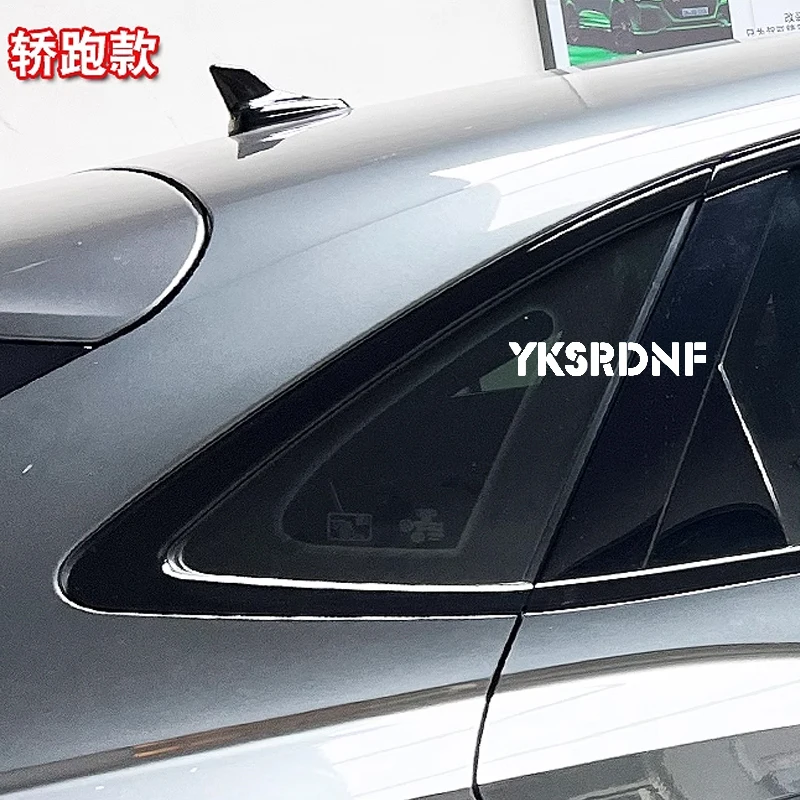 Moldura lateral Audi Q3 Sportback 2019-2024 – Acero carbono negro - imagen 2
