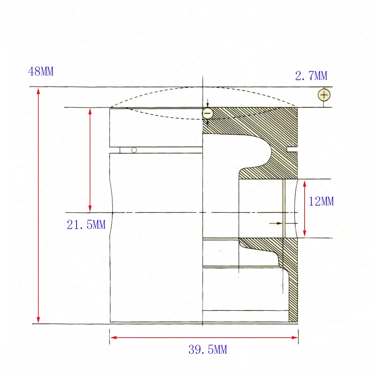 Kit juntas pistón 39,5mm para KTM SX 50 (2002-2008) - imagen 3
