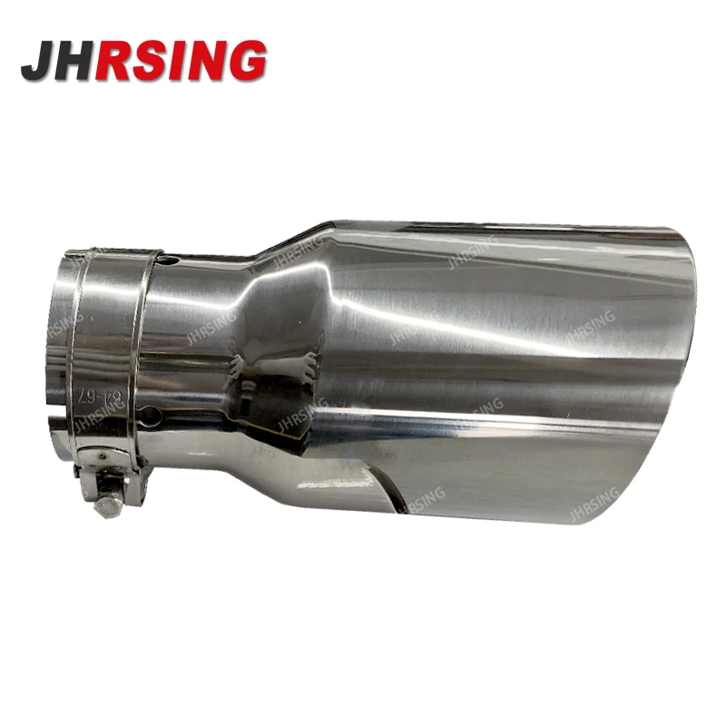 Silenciador de escape universal de acero inoxidable para coche, modificación de garganta trasera para b-mw e90, punta de escape w222 - imagen 5