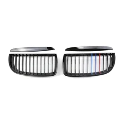 BMW Serie 3 E90 rejilla de radiador negra brillante 2005-2009