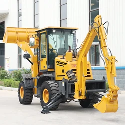 Retroexcavadora 4x4 con cargador - Homologación Euro V