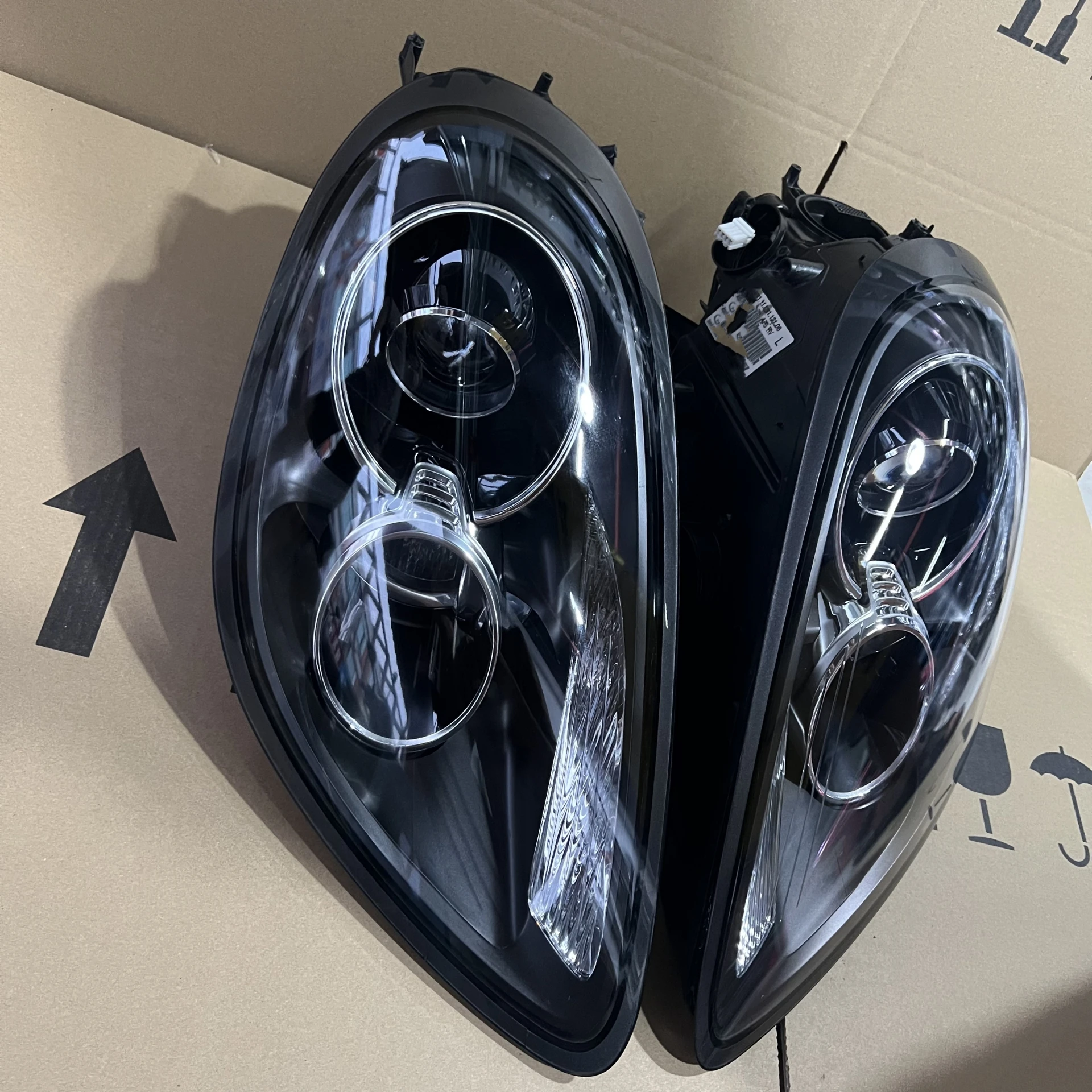 Faros delanteros LED DRL e intermitente LED DRL para Porsche 981 Boxster Cayman - imagen 2