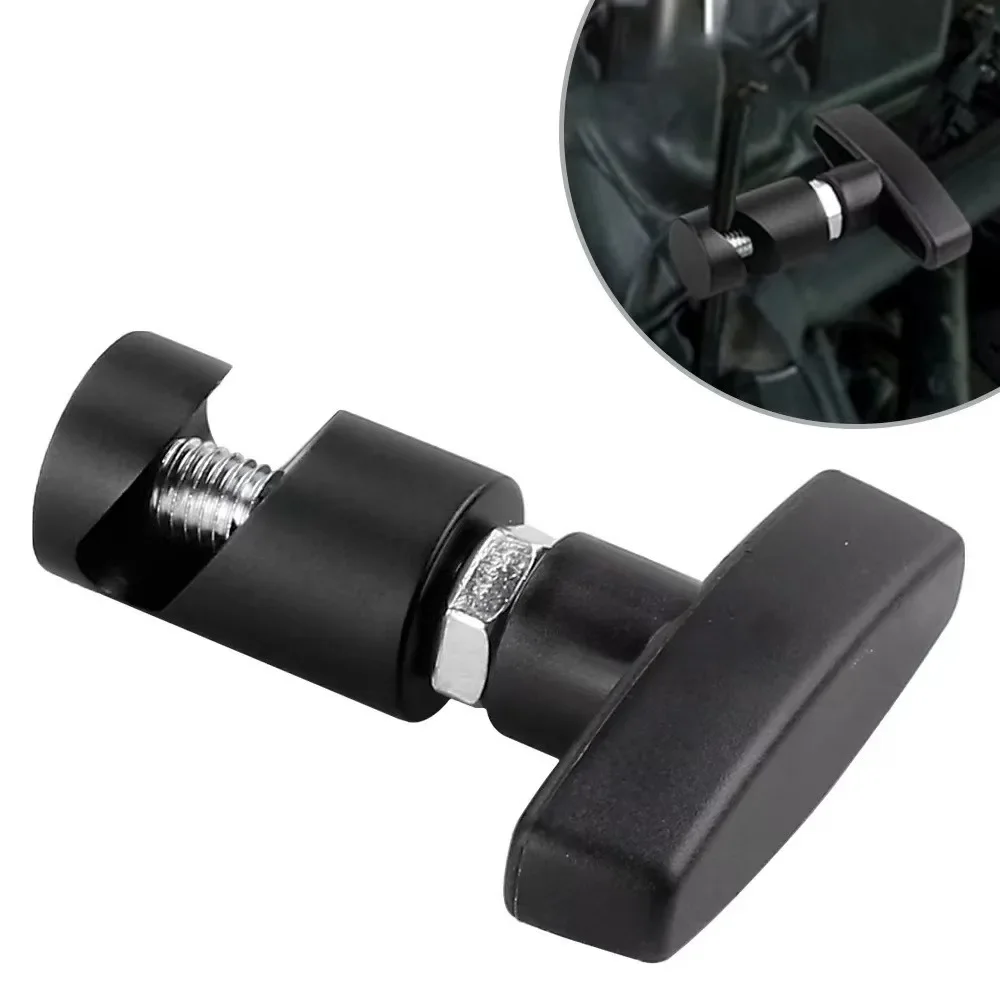 Amortiguador de gas para capó con soporte de aluminio y abrazadera - imagen 4