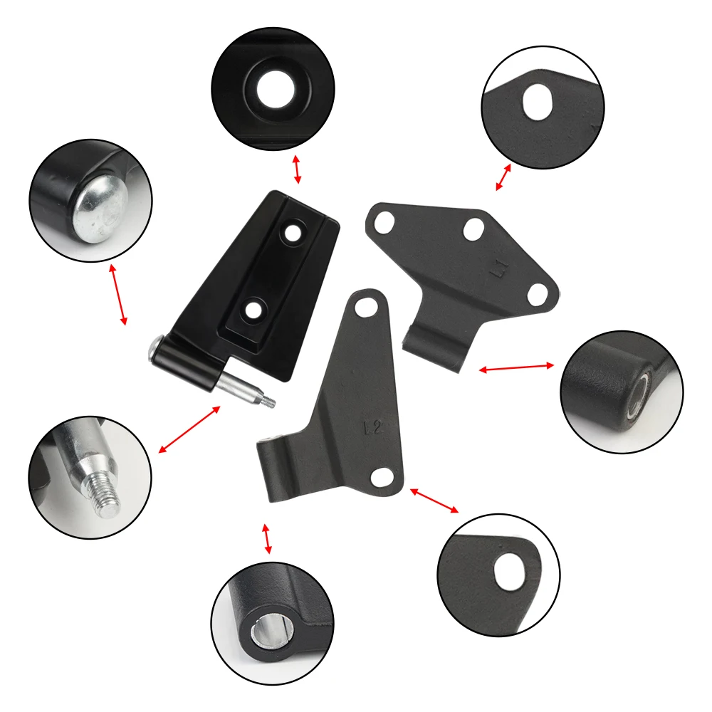 55395386 Kit bisagras de puerta AB – Jeep Wrangler JK 2007-2018 - imagen 4