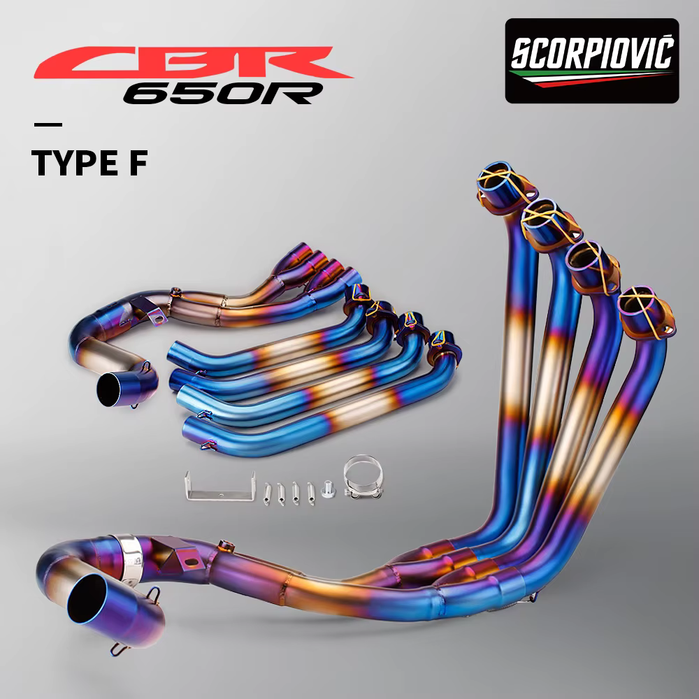 Sistema de escape para CBR650 y CB650