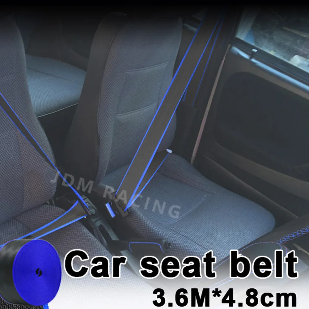 Correas arnés seguridad universal 3,6 m – Asiento competición coche - imagen 5