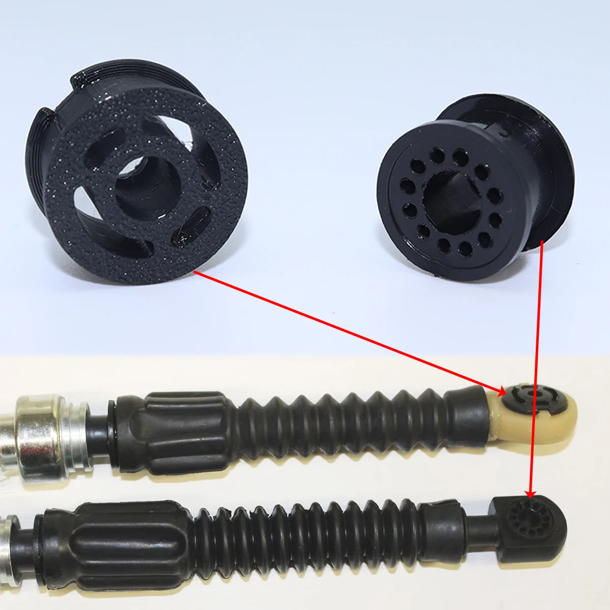 Kit buje palanca cambios Chrysler PT Cruiser y Neon SRT-4 con ojal enlace 5SP - imagen 2